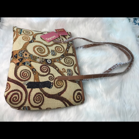 Signare Tapestry Tree of Life  Purse - Picture 9 of 9